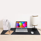 Wolaile Desk Pad 36x17 inches, PU Leather Desk Blotter, Non-Slip Base - Image 6