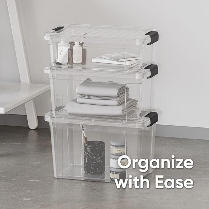 Superio Clear Storage Boxes - Image 7