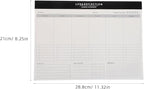 Generic 1 Book Work Goal Planning Notepad Weekly Planner - Image 5