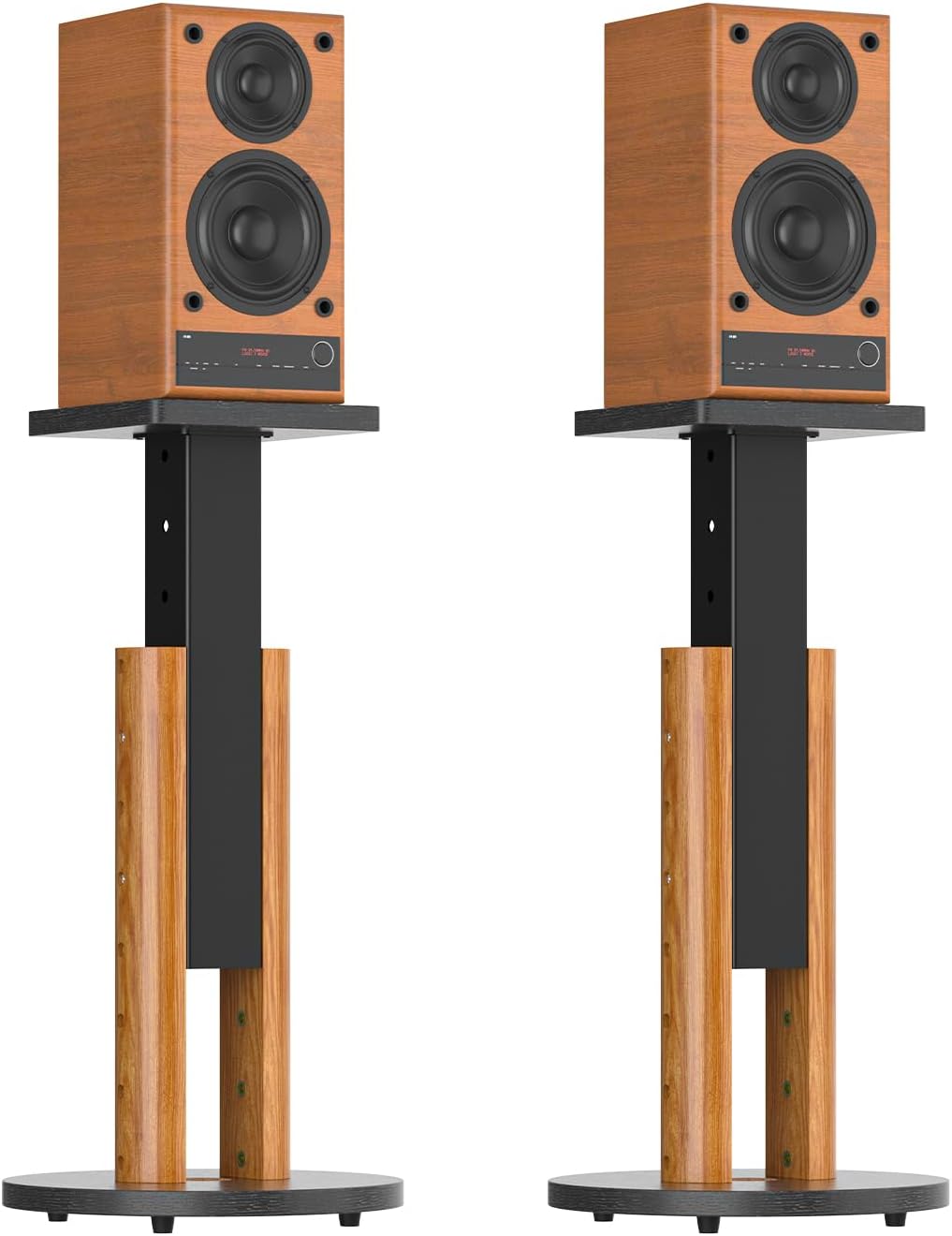 Universal Speaker Stands Pair for Bookshelf Studio Monitor Home Speakers