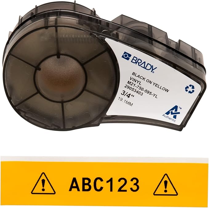 Brady Authentic All-Weather Vinyl Label by BradyCorp