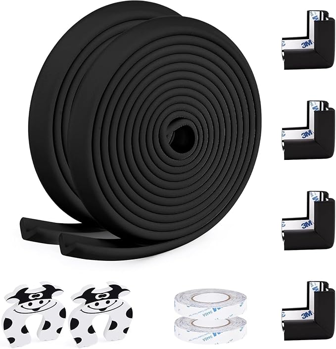 2 Pack Baby Proofing Edge and Corner Guards, Safety Furniture Bumper, Baby by PIXFAIRY