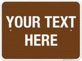 Custom Sign, Personalized Metal Signs, Customize by SigoSigns