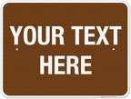 Custom Sign, Personalized Metal Signs, Customize by SigoSigns