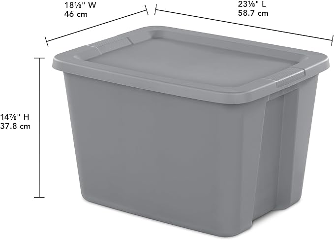 18 Gallon Plastic Storage Bin - Image 3