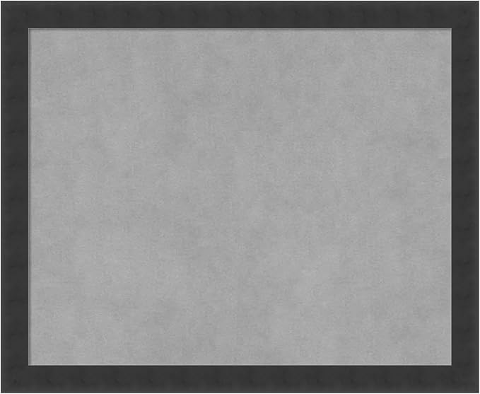 Amanti Art Black Framed Magnetic Board 18x22 Small Vision Board by AmantiArt