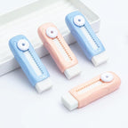 M&G 4 Pack Pencil Erasers Sliding Retractable Eraser, Soft Cute Erasers Push - Image 6