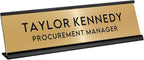 Custom Engraved Desk Plate | Personalized by 904Custom