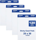Comix Sticky Easel Pad, 25 x 30 Inches Flip Chart Paper by Comix