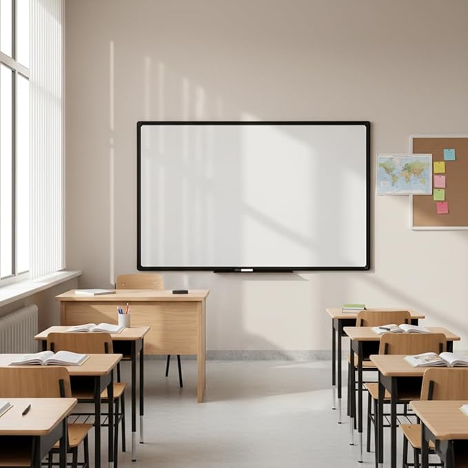 Dry Erase Board for Wall, 48 x 24 Inches Presentation Magnetic Whiteboard - Image 7