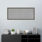 Amanti Art Grey Framed Magnetic Board 22x50 Oversize Vision Board - Image 5