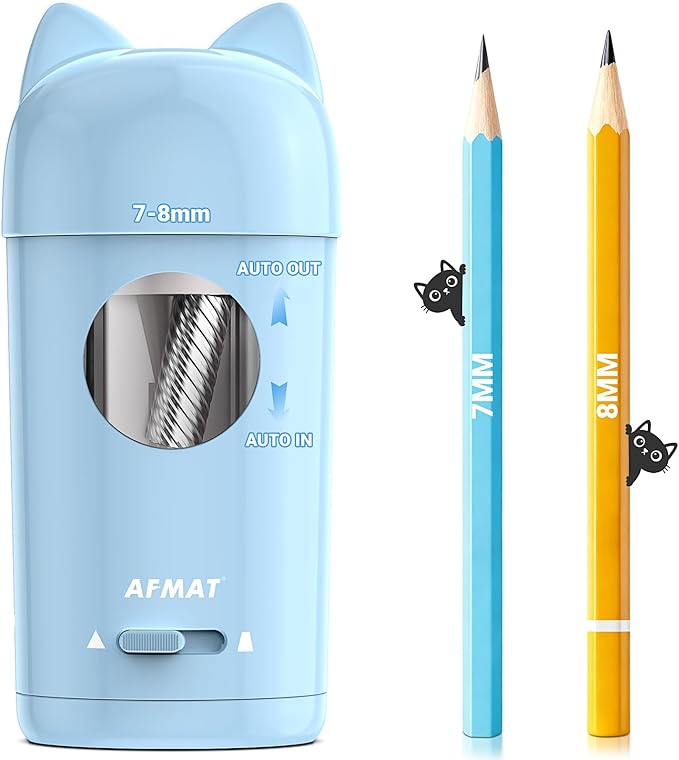 AFMAT Electric Pencil Sharpener, Pencil Sharpener by AFMAT