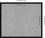 Amanti Art Black Framed Magnetic Board 21x25 Medium Vision Board - Image 4