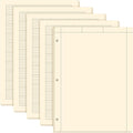 Seajan 5 Pcs Engineering Paper Notebook Engineering Computation Pad 8.5 x 11 by Seajan