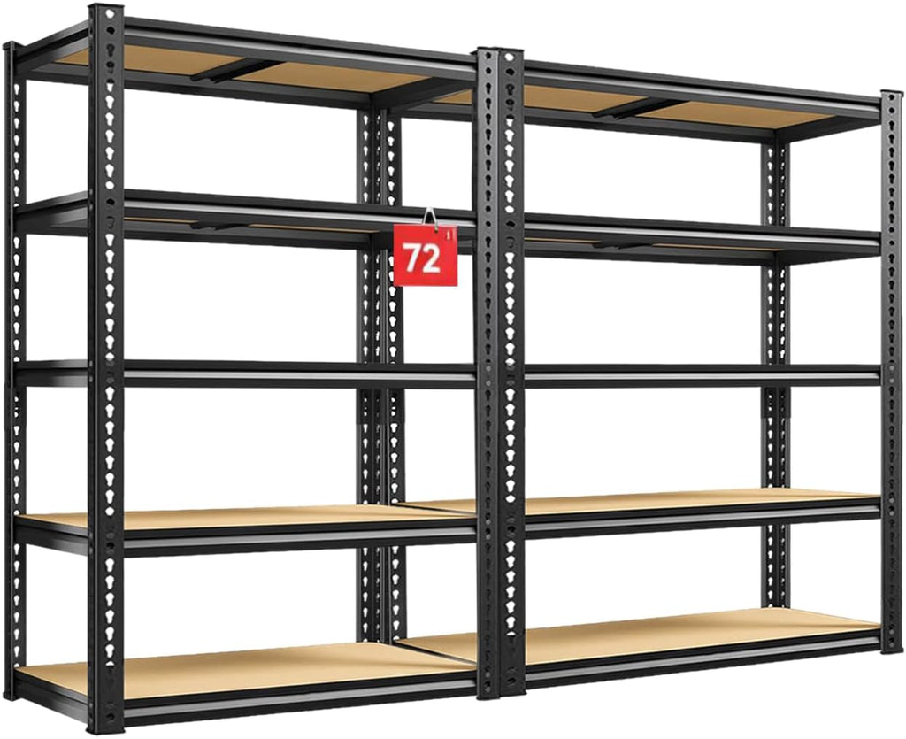 72" h storage shelves,storage shelves heavy duty,2400lbs metal, main product view