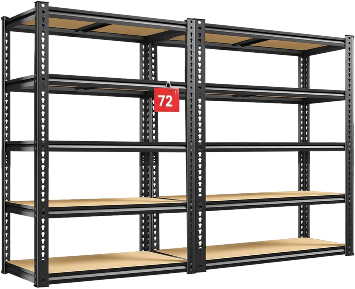 72" h storage shelves,storage shelves heavy duty,2400lbs metal, main product view