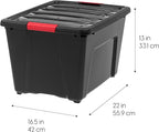 IRIS USA 51 L Plastic Storage Box - Image 2