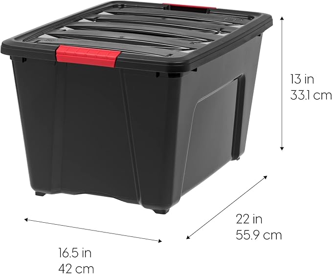IRIS USA 54 QT Plastic Storage Box - Image 2