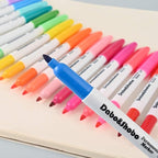 Dabo & Shobo 48 Colors Permanent Markers, Fast Drying, Suitable - Image 3