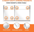 Ameceres Magnetic Pen Holder Classroom Organization Acrylic Marker Holder - Image 3