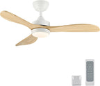 vonluce wood ceiling fan with lights 42 inch, main product view
