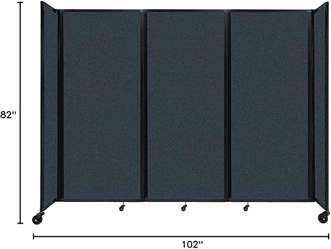 Versare Room Divider 360 Portable Wall Partition | Folding Panels | Large - Image 9