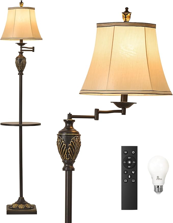 Traditional LED Floor Lamp by LightingyourhomeandLifewithus