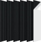 Tao.space 6 Pack Acoustic Panels 3D Wave Sound Proof Foam by Taospace