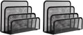 wishacc Folder Holder Desk, 2 Pack Mail Organizer Letter Holder by wishaccDirect