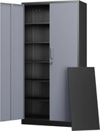 letaya metal storage cabinets with lock door and, main product view