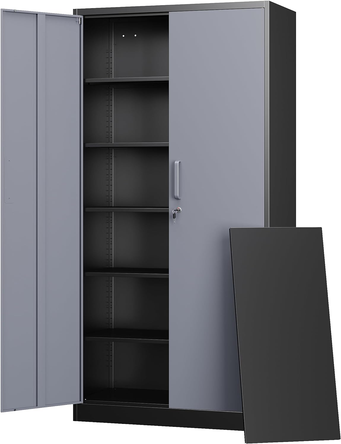 letaya metal storage cabinets with lock door and, main product view