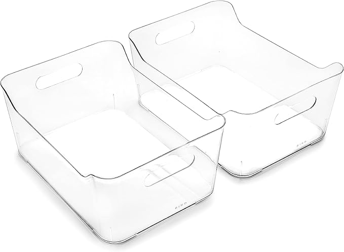 BINO | Plastic Storage Bins, Large by BINO