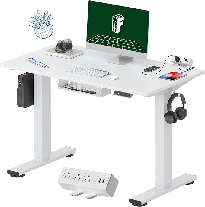 FLEXISPOT EN2 Whole-Piece Standing Desk by FlexiSpot