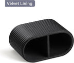 MEIBOOCH PU Leather Pen Holder for Desk, Small Remote Control Holder Pencil Cup - Image 3