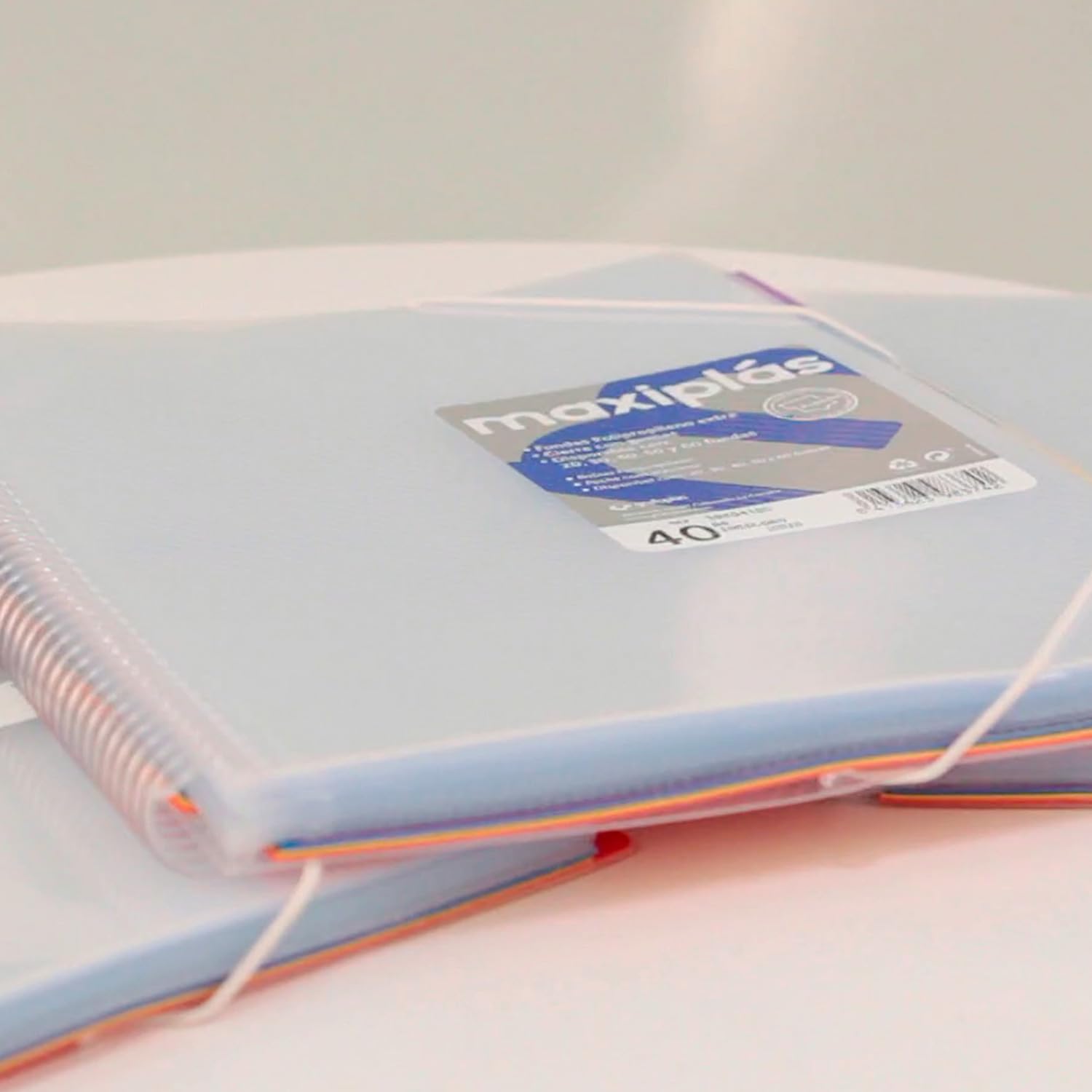 grafoplas 39834100 – 40 Pockets, A4, Folder Dividers, Transparent