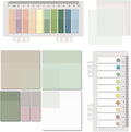 BAYTORY 700 Sheets Transparent Sticky Notes, Self-Adhesive Translucent Writable by BAYTORY