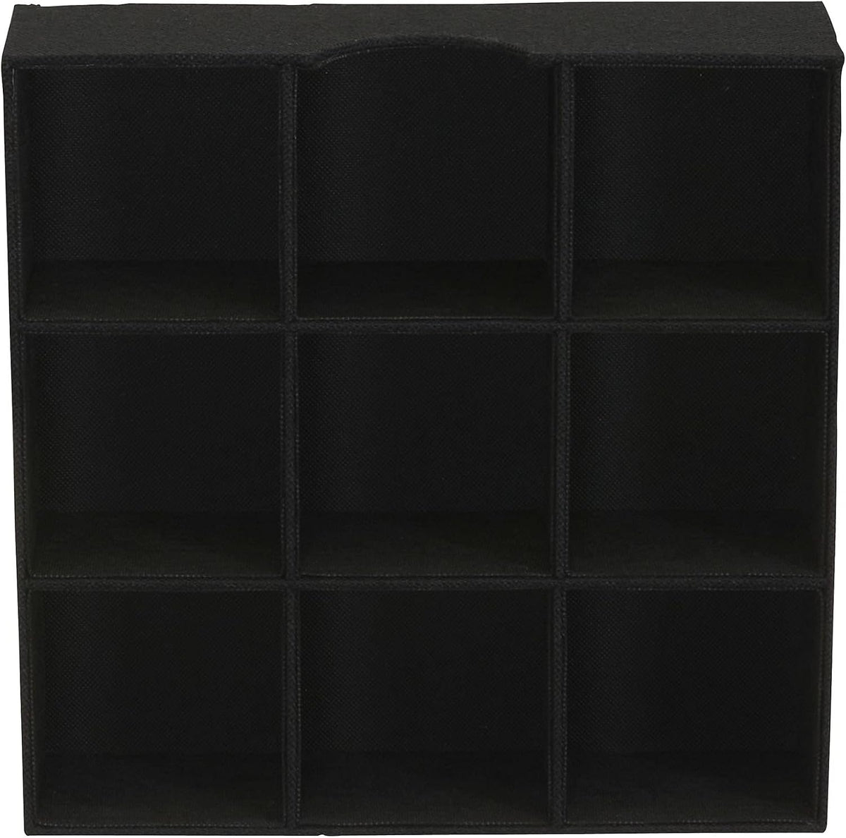 Household Essentials Drawer Organizer Tray with Fabric Cover and 9 Square Com...