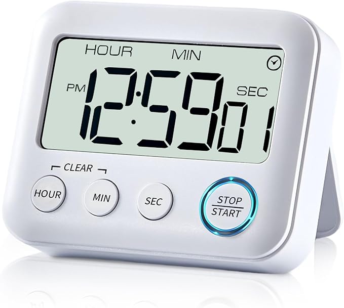 PIAMIG Digital Kitchen Timer Alarm Clock by PIAMIG
