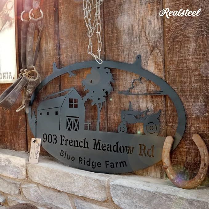 RealSteel Personalized Metal Farmhouse Sign - Image 9