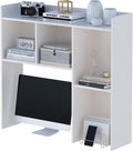 OSCHF Wooden Desktop Hutch Bookshelf by OSCHF