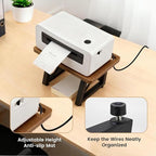 Label Holder for Thermal Printer, Sticker Rolls and Fan-fold Dispenser Holder - Image 2