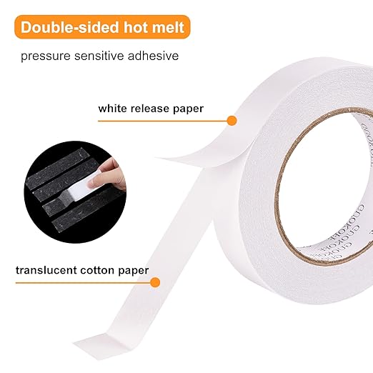 GUOKOFF Double Sided Tape 1 Inch x 40 Yards - Image 3