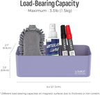 loukin Magnetic and Adhesive Marker Holder, Dry Erase Accessory Tray, Magnetic - Image 3