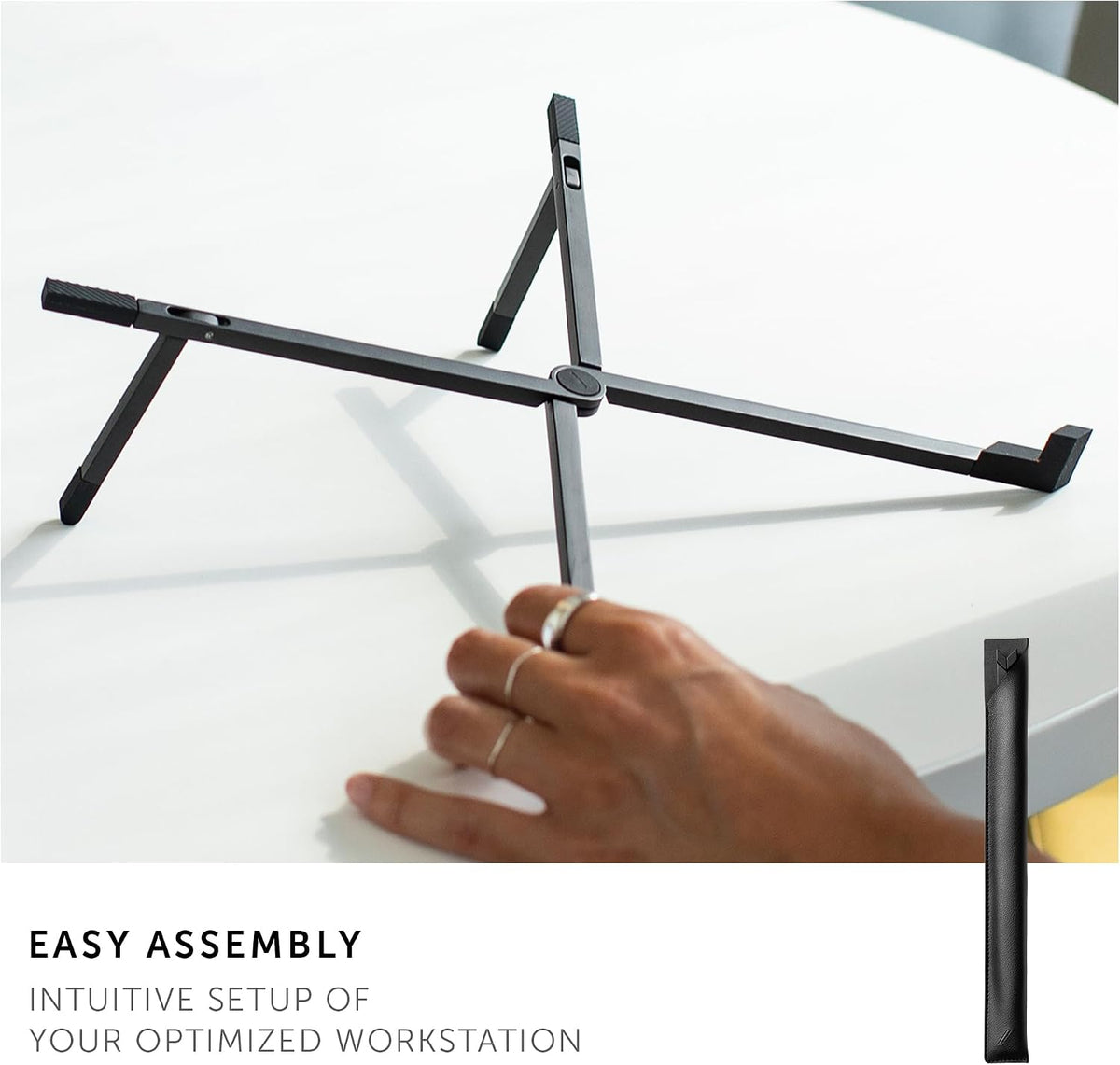 Native Union Fold Laptop Stand – Ultra-Slim Foldable & Portable Laptop St...