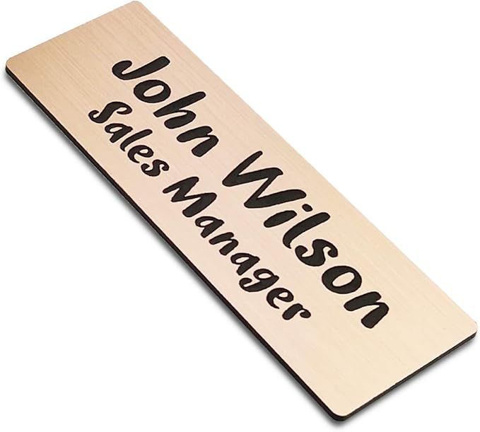 Custom Engraved Name Tag Badges - Image 7
