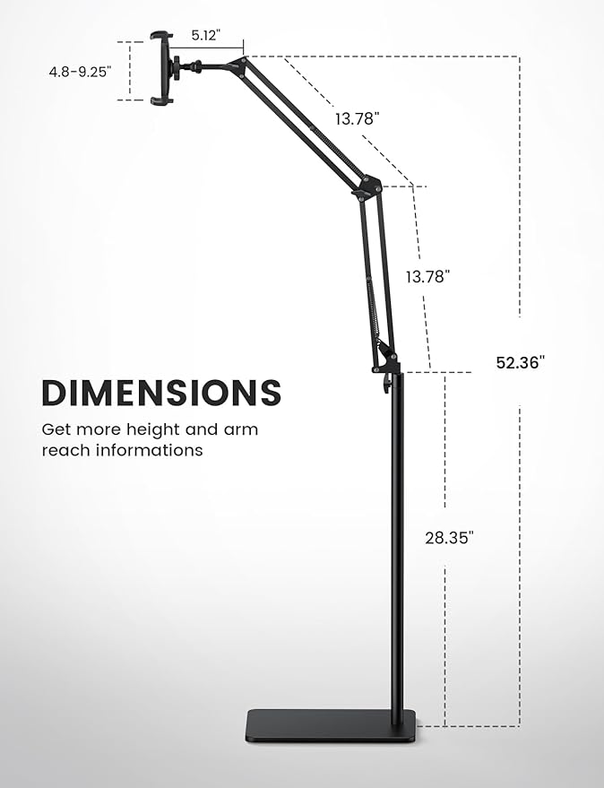 Lamicall Tablet Floor Stand Holder - Image 7