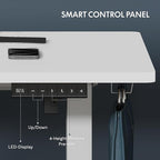FLEXISPOT One-Piece Electric Standing Desk, 48 x 24 Inches Adjustable Desk - Image 5