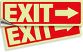 iSYFIX Exit Stickers Signs by iSYFIXPREMIUMSIGNS