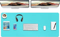 Boutilon Leather Desk Pad Protector, Non-Slip Mouse Pad, Laptop Desk Pad by Boutilon