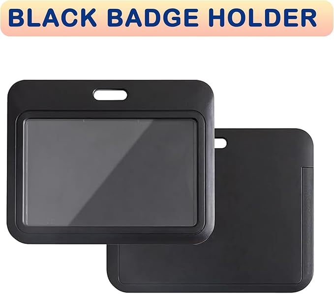 Custom Badge Holder ID Card Hold Case, Personalized Retractable Badges Holders - Image 4